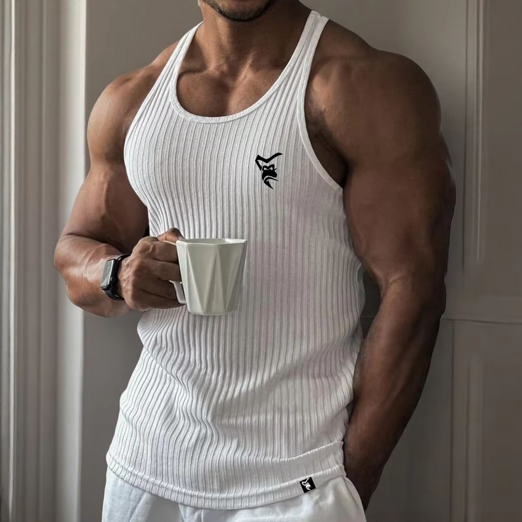 Sleeveless Undershirt - NOVO Colete Masculino Esportivo Sem Mangas