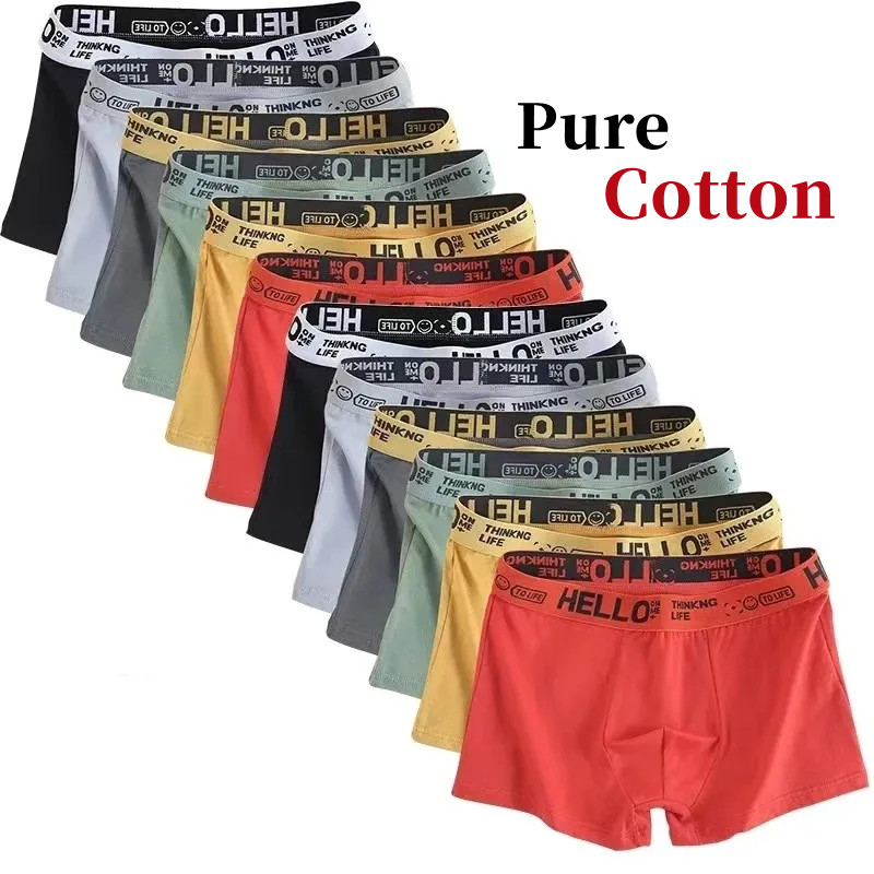 10 peças/roupa interior mascul - Boxer Shorts Modal avaliação e preço