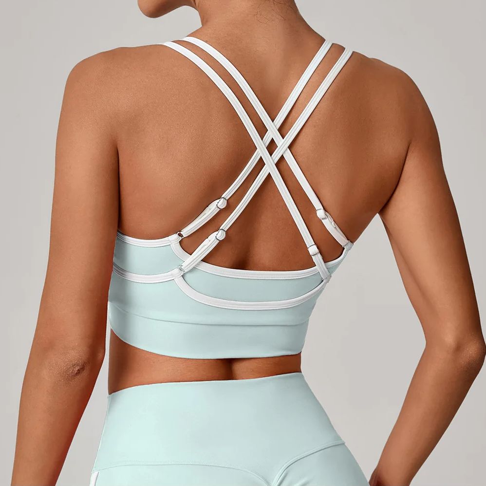 Sutiã esportivo feminino yoga  - Quick Dry Underwear avaliação e preço