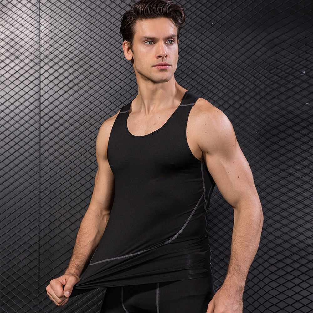 Colete magro esportivo preto m - T Shirt Tight Fit avaliação e preço