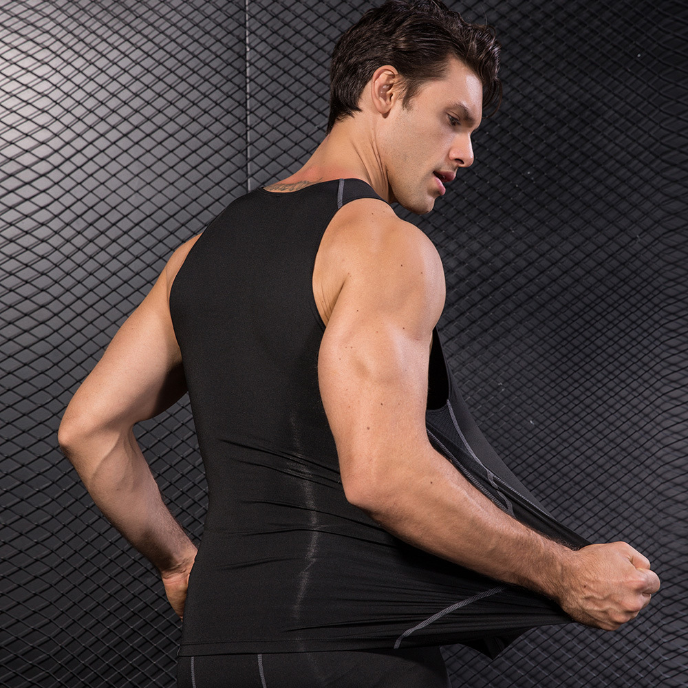 Colete magro esportivo preto m - T Shirt Tight Fit avaliação e preço