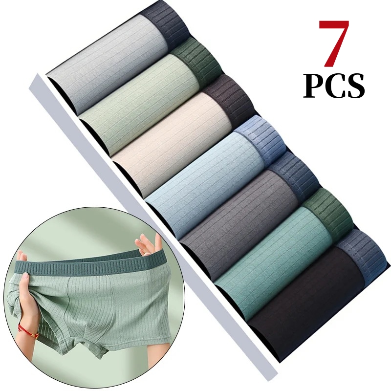 7 pçs/lote roupa interior de a - Multi Pack Underwear avaliação e preço